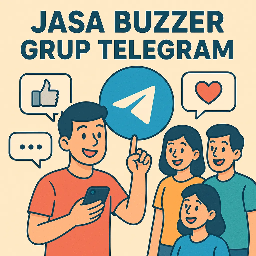 Jasa Buzzer Grup Telegram