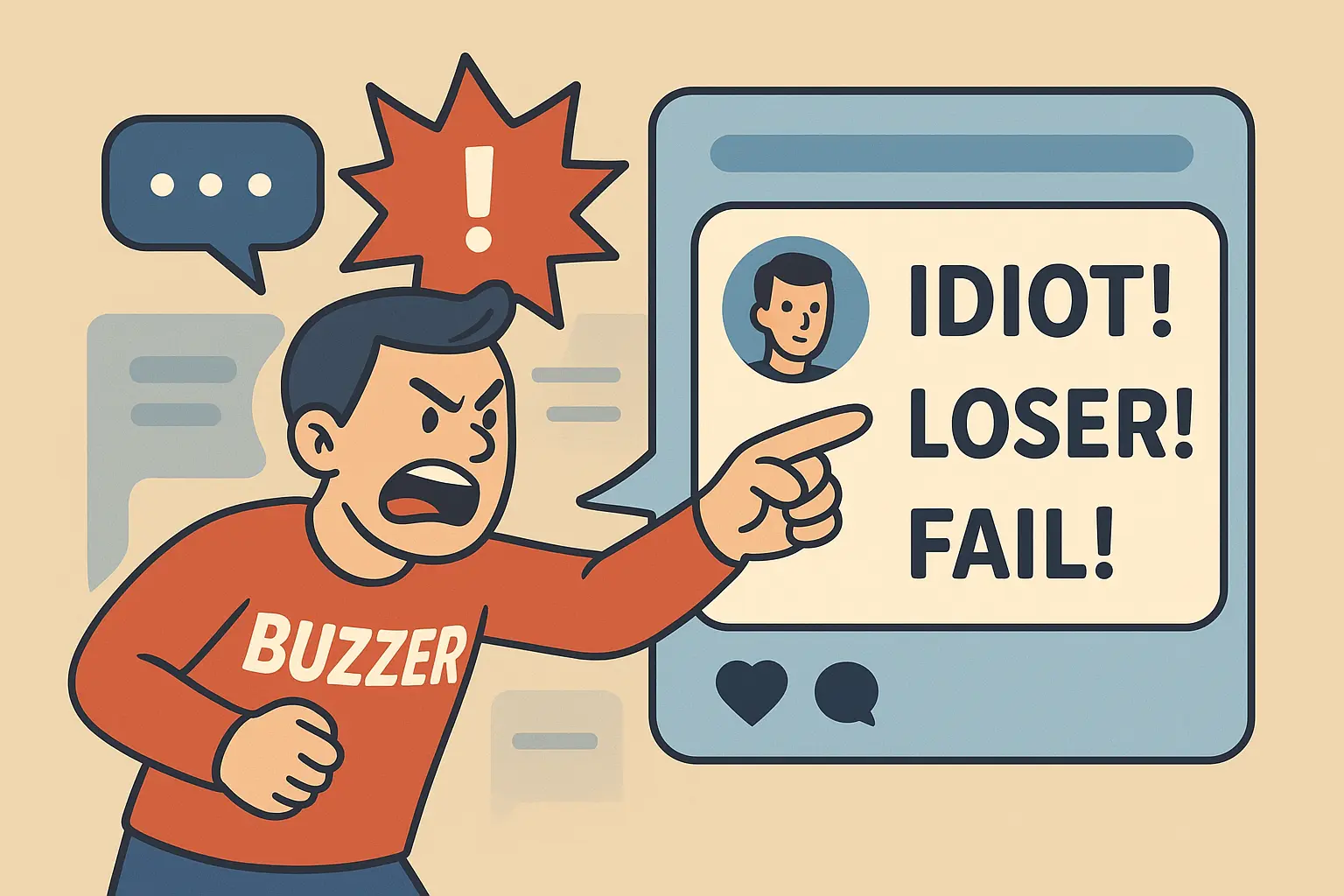 Jasa Komentar Ofensif