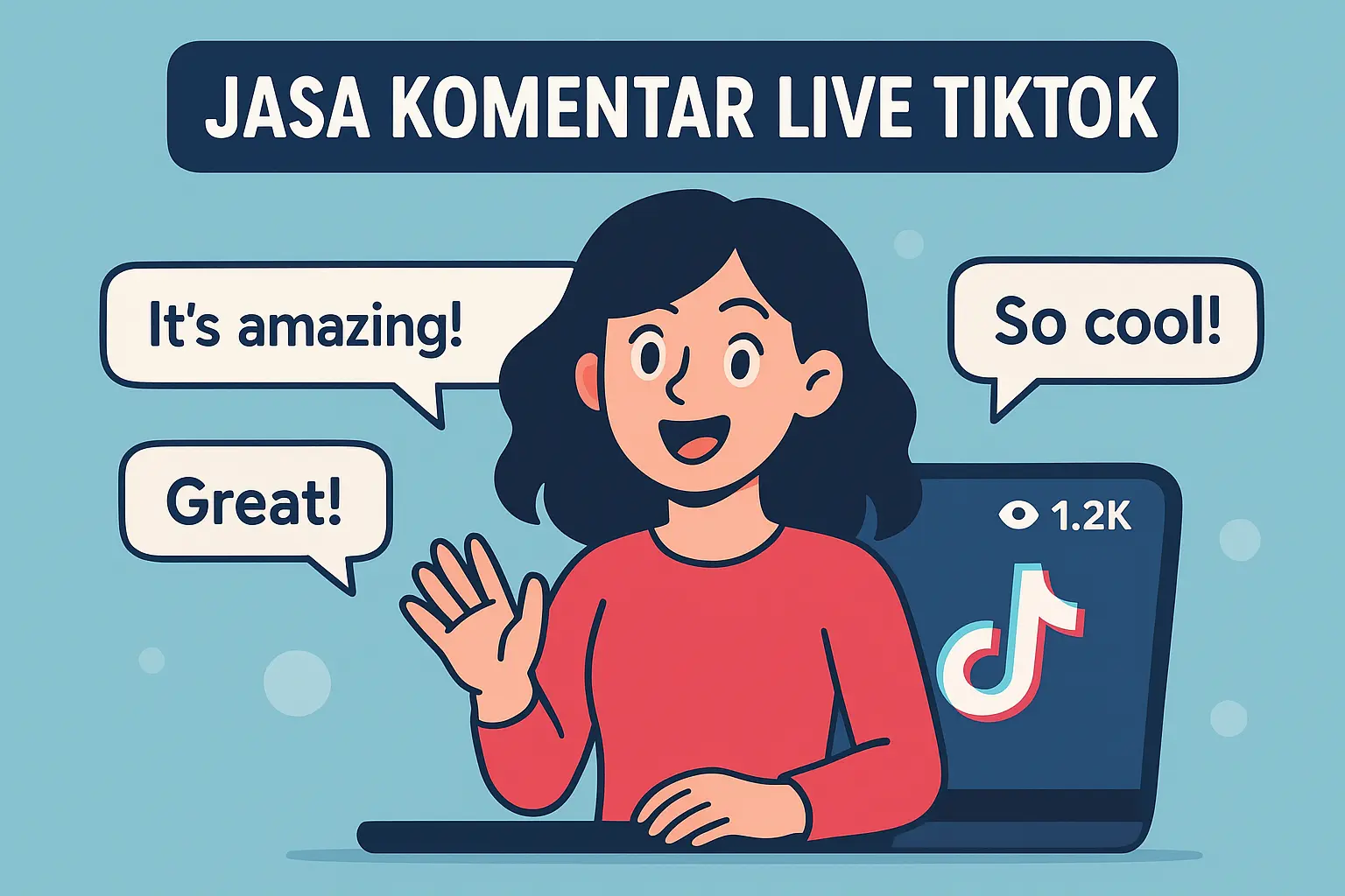 Jasa Komentar Live Tiktok