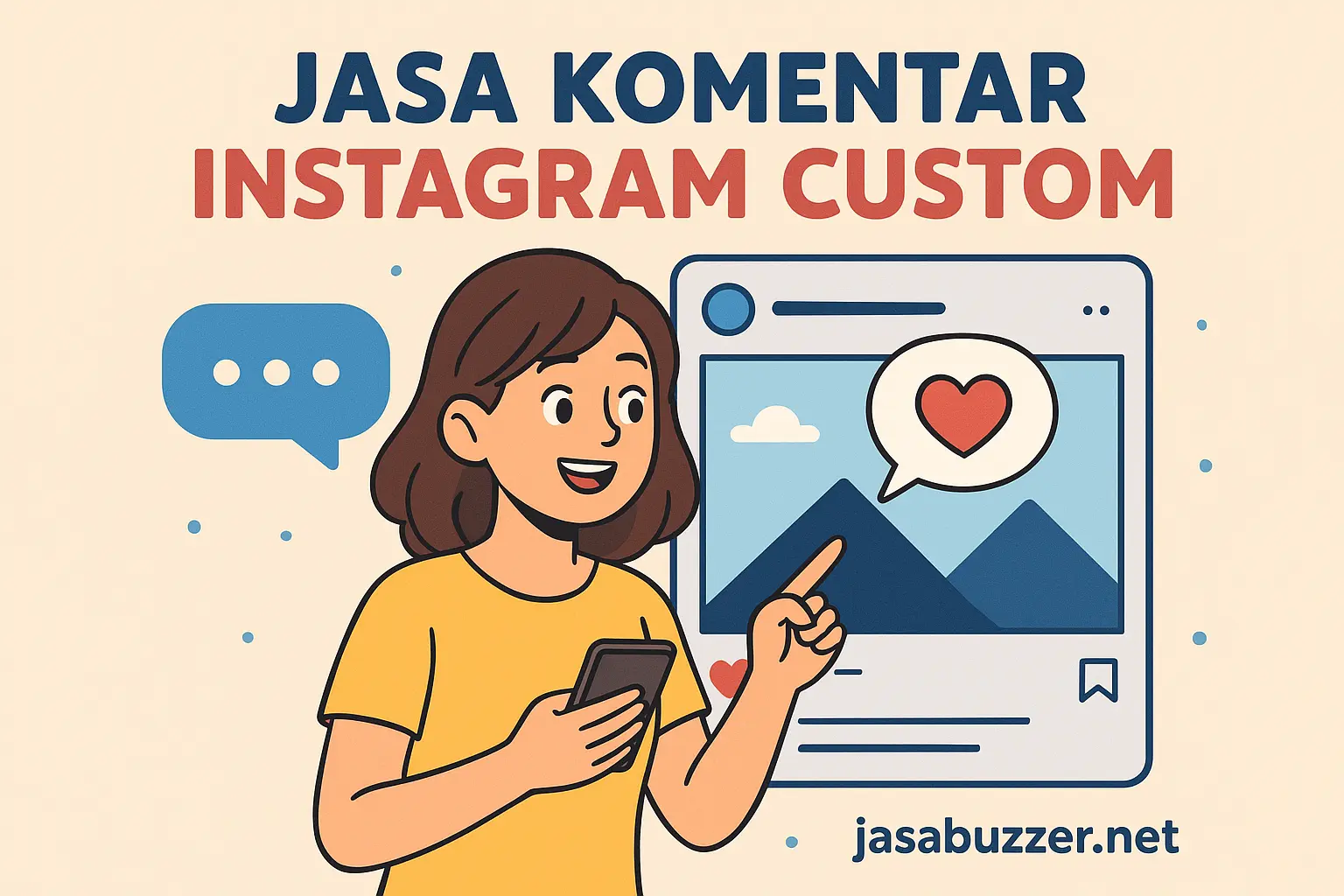Jasa Komentar Instagram Custom