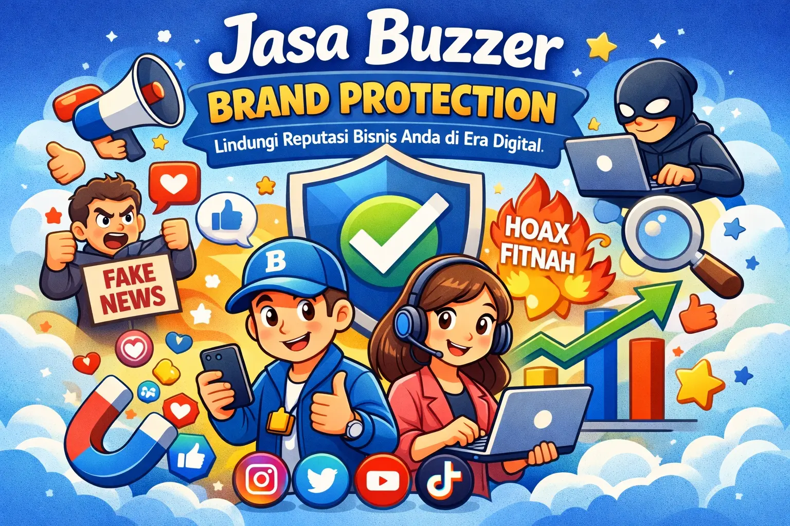 Jasa Buzzer Brand Protection