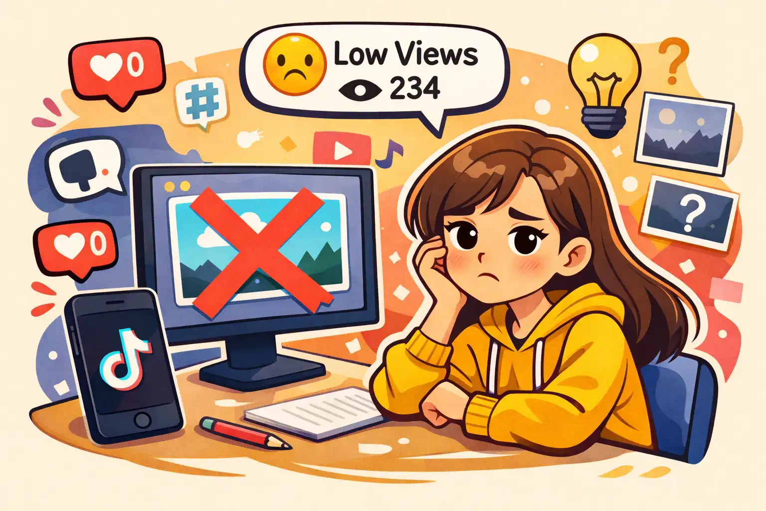 Video susah FYP di TikTok